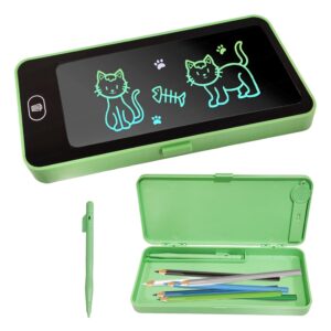 Multi-Functional LCD Drawing Tablet Pencil Case @ Just Rs.499/- | 2-in-1 Storage & Writing Pad for Kids & Students