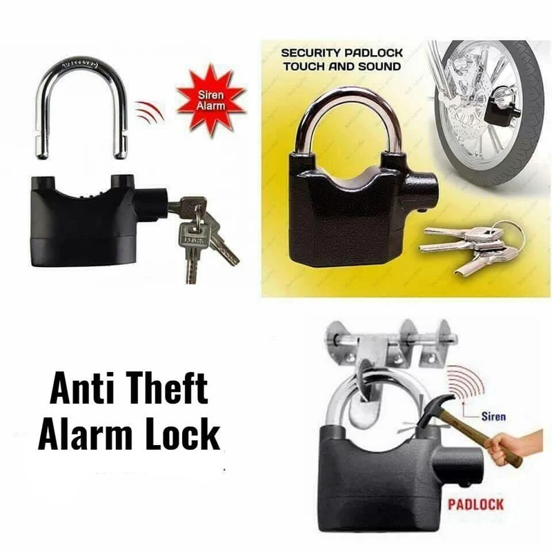 Anti-Theft Motion Sensor Alarm Lock π | 110 dB Siren | Zinc Alloy | Weatherproof Security @ Just βΉ599/- - Image 13