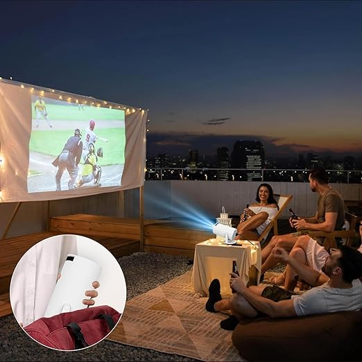 Portable HD Android TV Projector - Replace your 55 Inch TV 🎦 ⭐⭐⭐⭐⭐ - Image 6
