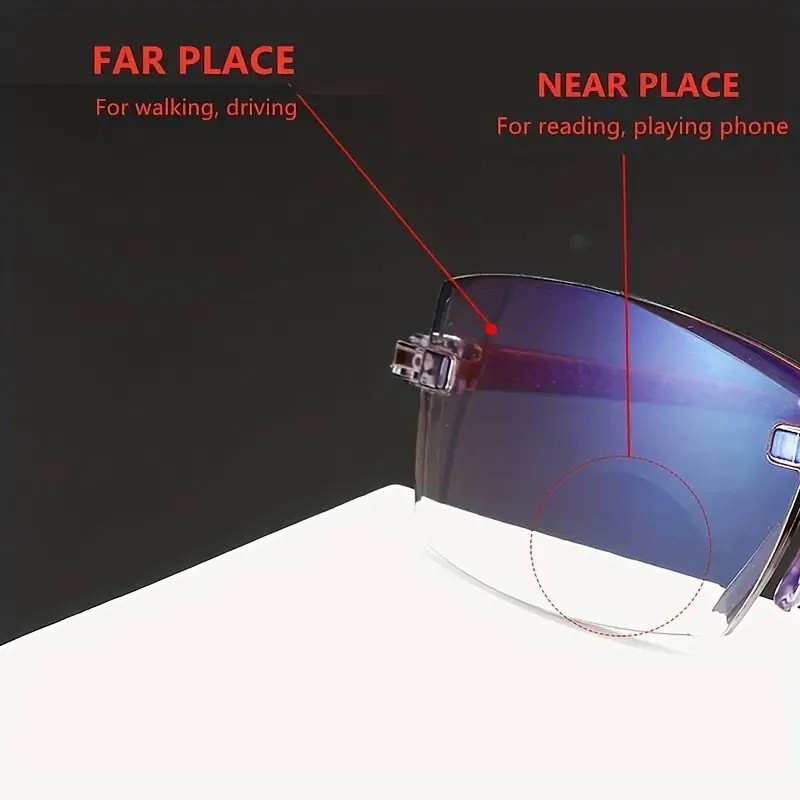 Rimless Adaptive Power Reading Glasses - B1G1 - Image 9