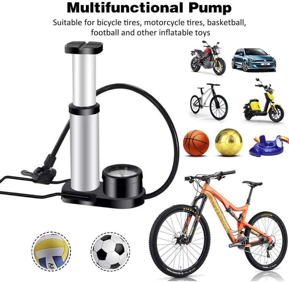 Compatible & Portable High Pressure Foot Air Pump for Cycle, Motorcycle, Scooty & Car @ Just ₹599/- - Image 15