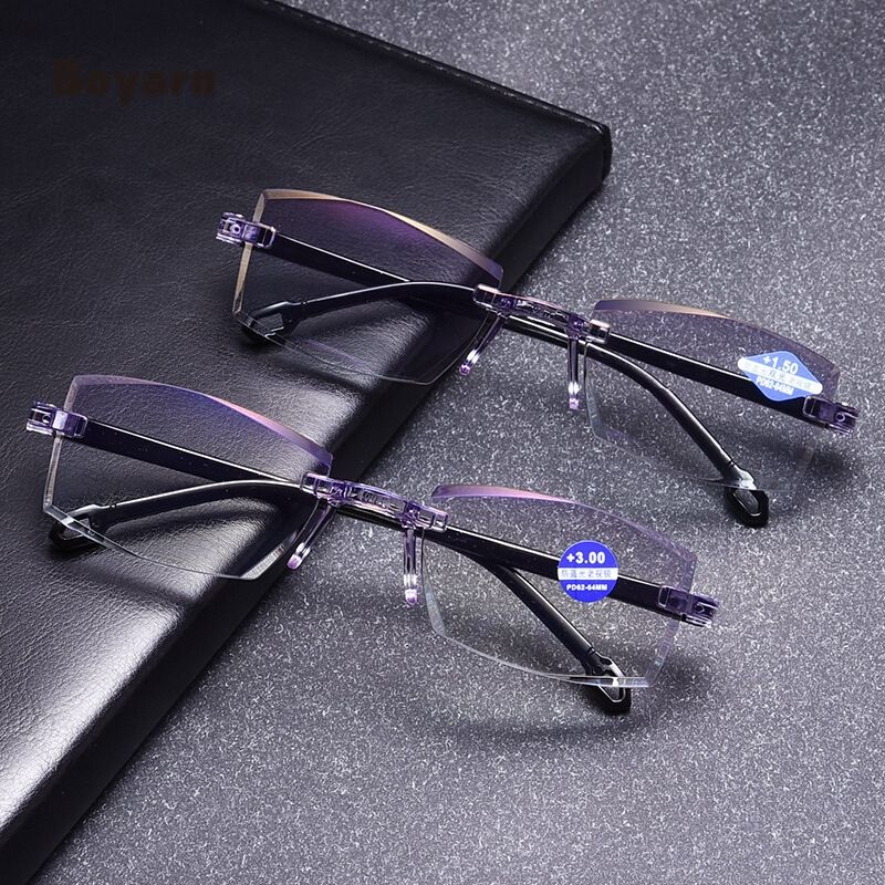 Rimless Adaptive Power Reading Glasses - B1G1 - Image 2