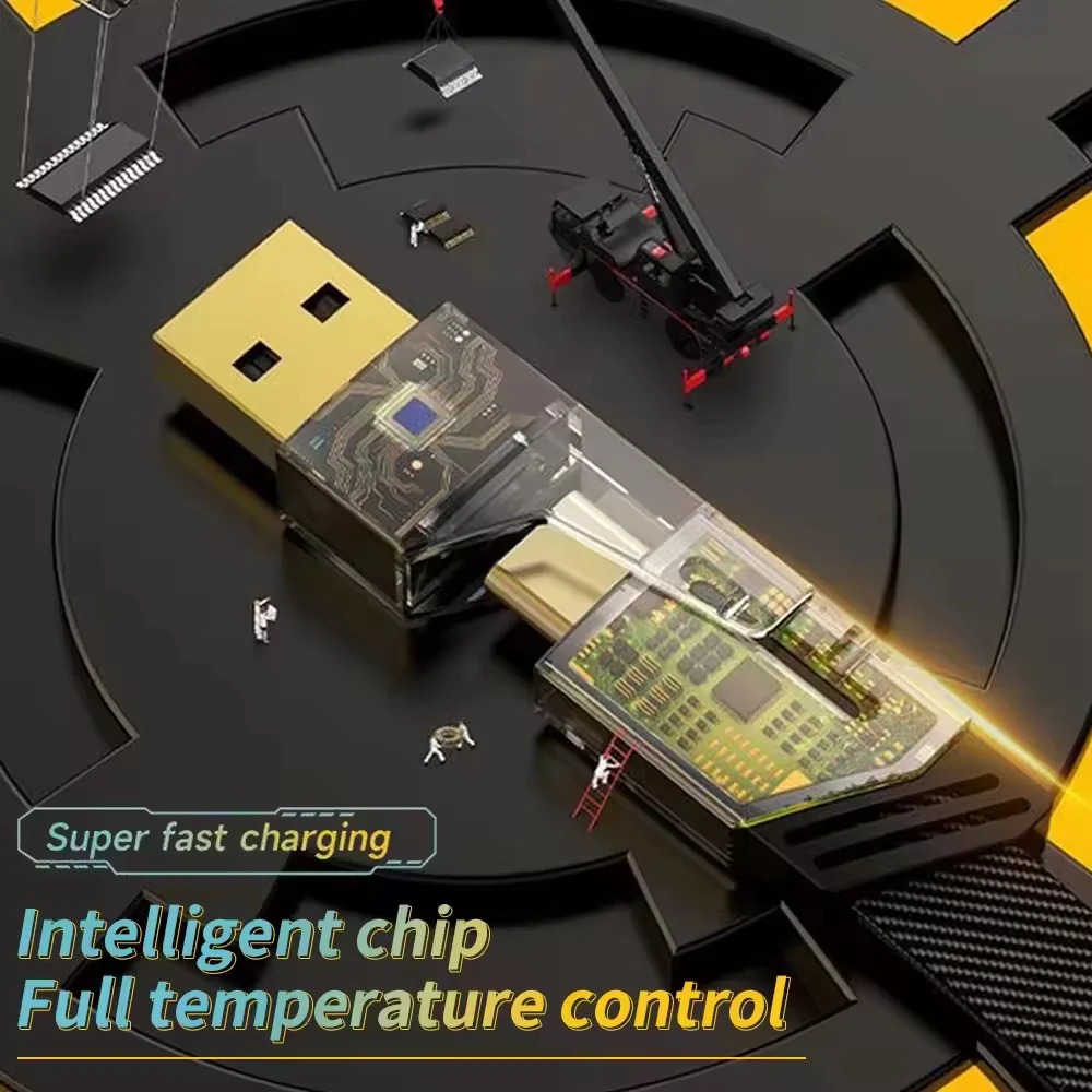 ⚡ 4-in-1 Super Fast Charging Cable Multi-Device Charger For iPhone & Android ⭐⭐⭐⭐⭐ - Image 7