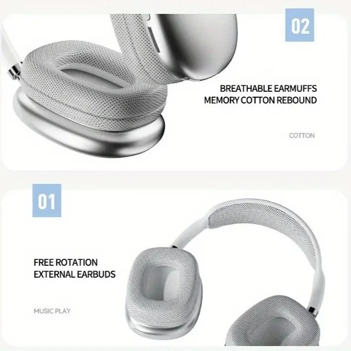 π§ Premium Wireless Bluetooth Headphones (P9) π§ βββββ - Image 7