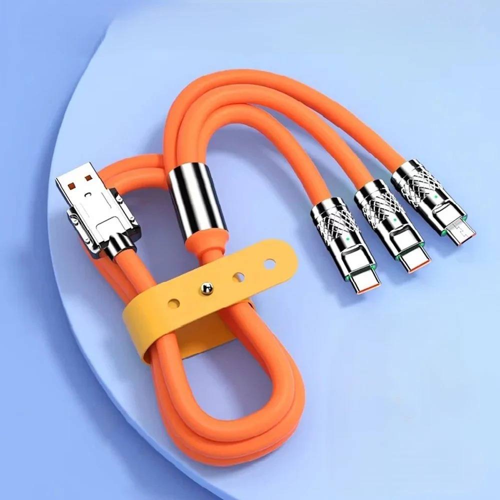 ⚡3-in-1 Fast Charging Cable ⭐⭐⭐⭐⭐