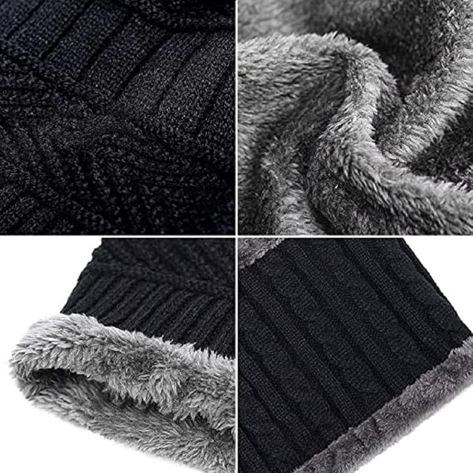 BUY1GET1 - Winter Woolen Cap & Muffler 🧢 ⭐⭐⭐⭐⭐ - Image 9