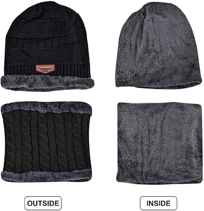 BUY1GET1 - Winter Woolen Cap & Muffler 🧢 ⭐⭐⭐⭐⭐ - Image 13