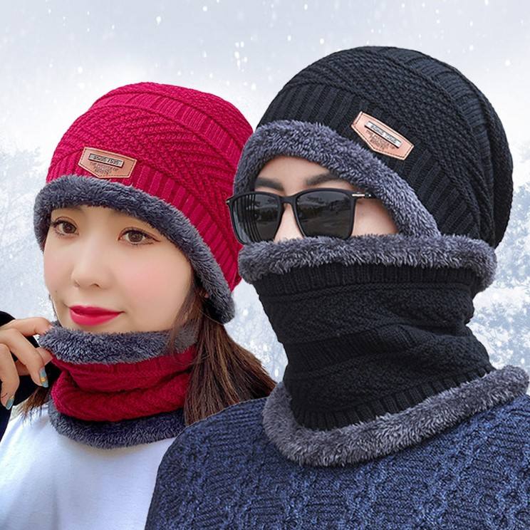BUY1GET1 - Winter Woolen Cap & Muffler 🧢 ⭐⭐⭐⭐⭐ - Image 2