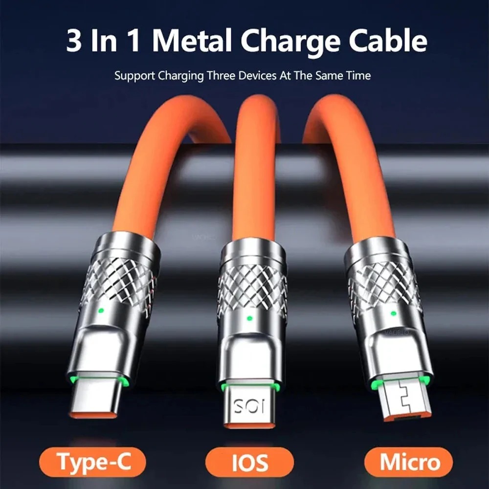 ⚡3-in-1 Fast Charging Cable ⭐⭐⭐⭐⭐ - Image 3