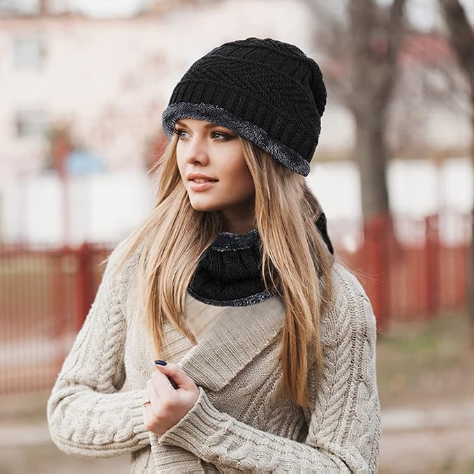 BUY1GET1 - Winter Woolen Cap & Muffler 🧢 ⭐⭐⭐⭐⭐ - Image 6